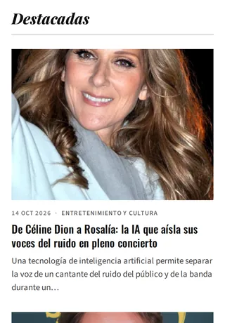 Portal La Noticia Ahora en celular